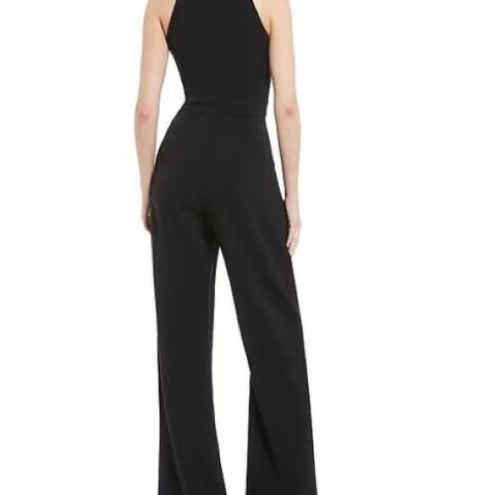 Vince Camuto Black Straight Leg Jumpsuit